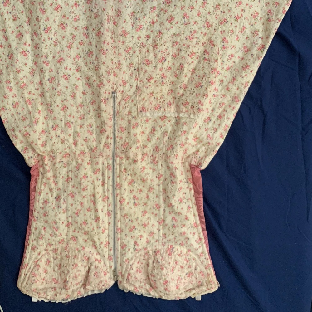 Betsy Johnson white and floral dress